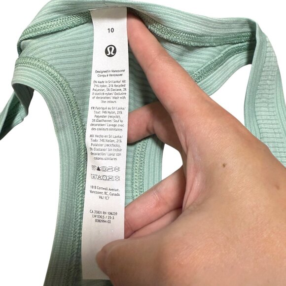 NWT Lululemon Swiftly Tech Racerback Tank Top 2.0 *Waist Length - Picture 5 of 6